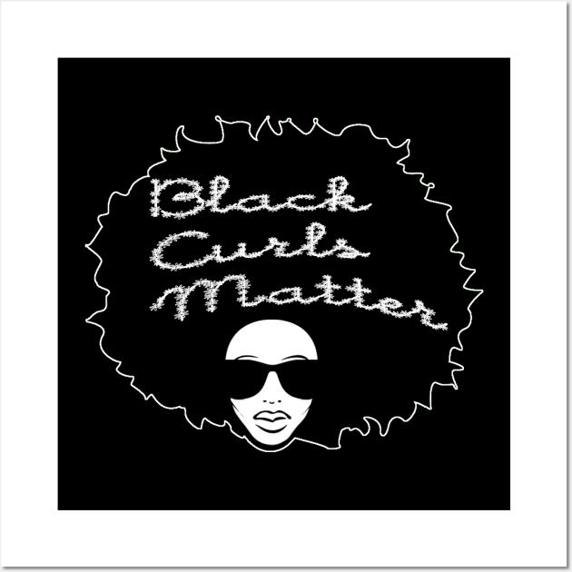 BLACK CURLS MATTER by AfreeKA -2 Wall Art by DREAM SIGNED Collection